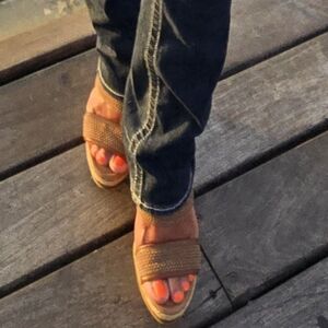 Lucky Brand Brown Plaffors